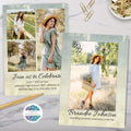 bohemian graduation announcement invitaiton template for high school college graduates